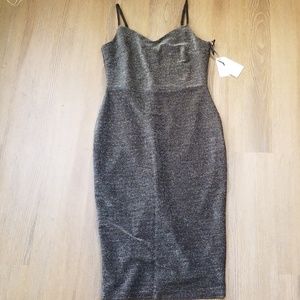 1.State Silver Dress sz 6 NWT